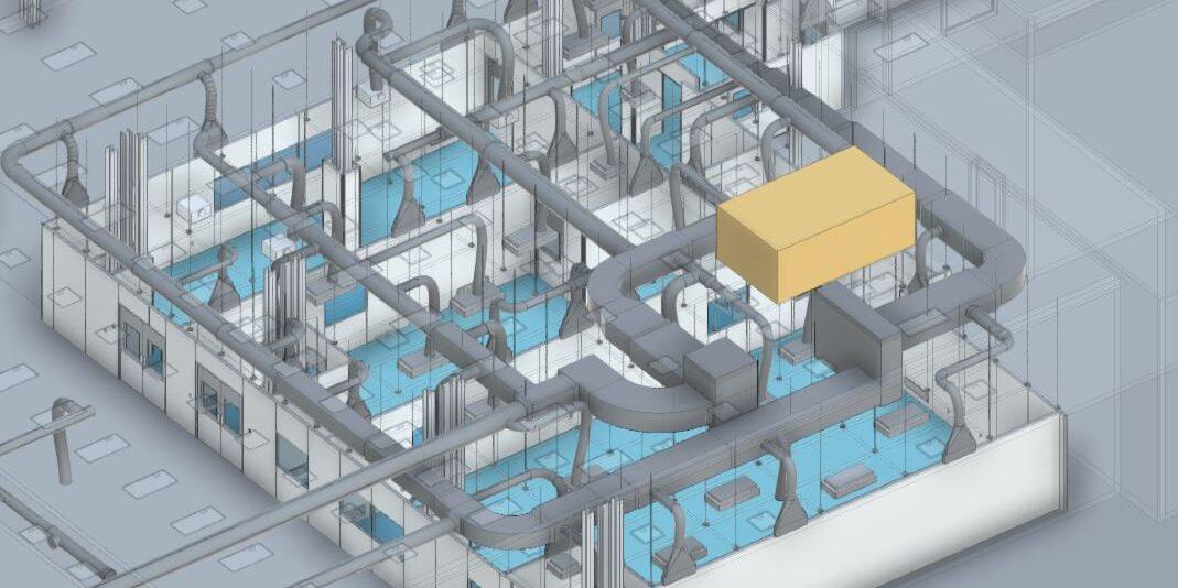 3D Modelling Cleanroom