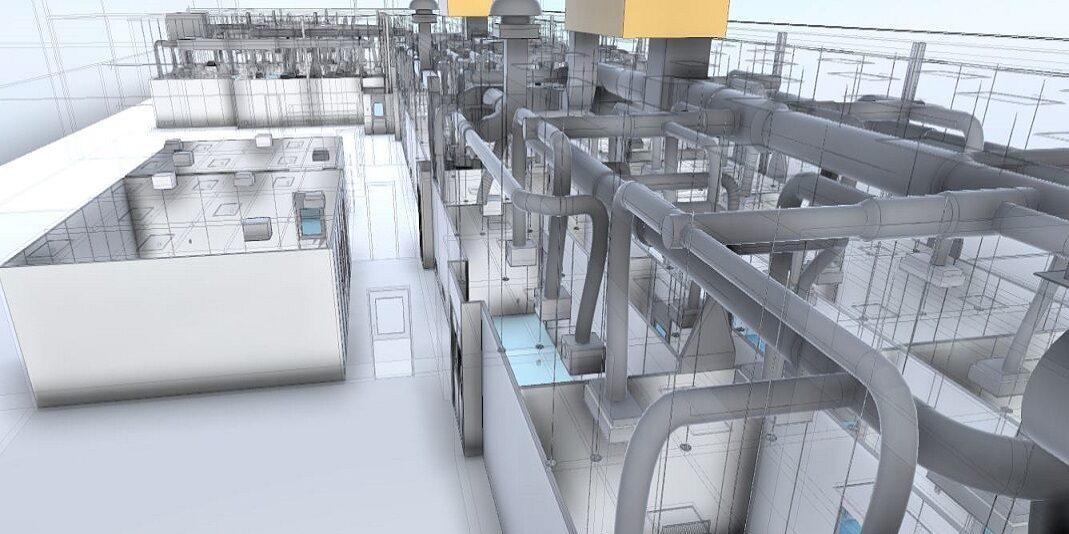 3D Modelling Cleanroom