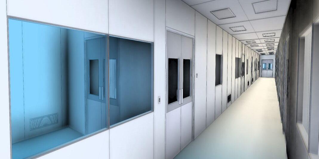 3D Modelling Cleanroom