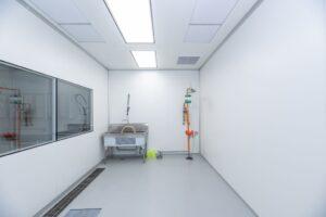 Washup Room_ISO#8 modular cleanroom walls