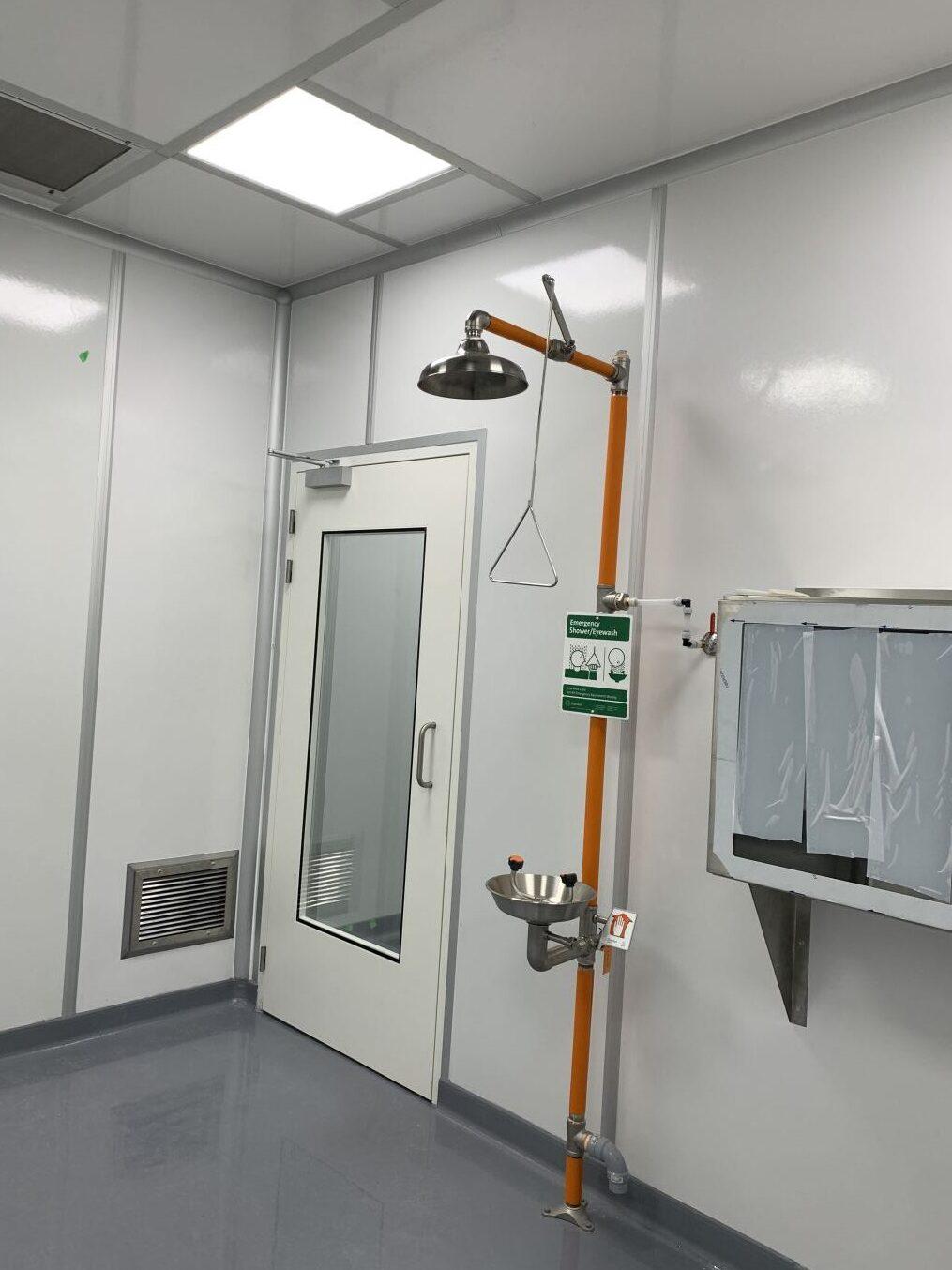Ante Room with Emergency Shower