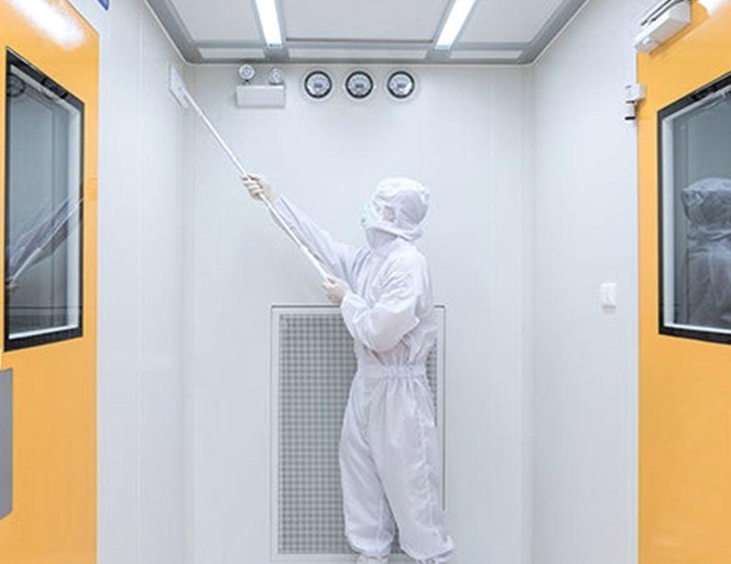 cleaning a cleanroom cleaning a cleanroom