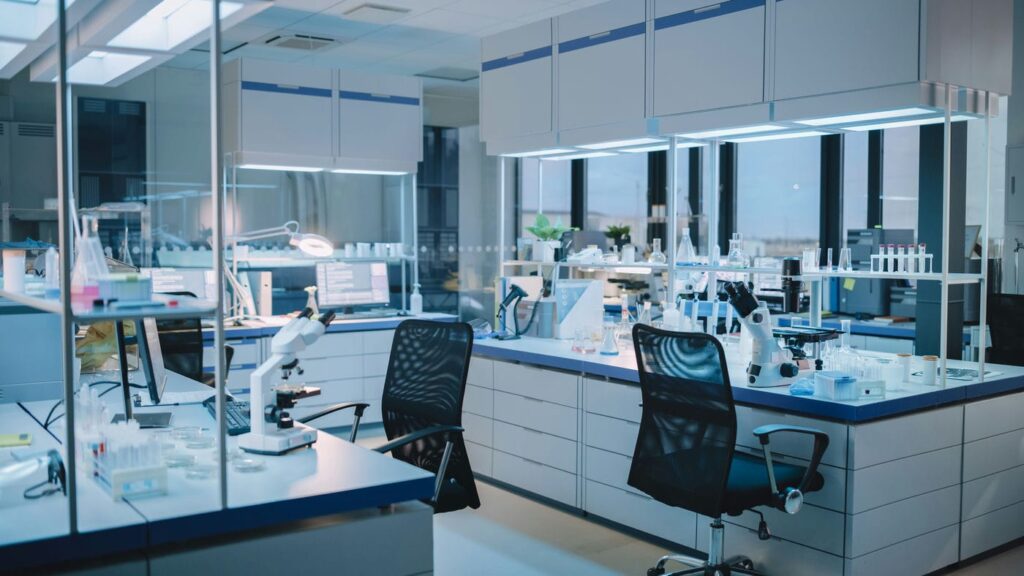 biotech laboratory cleanroom