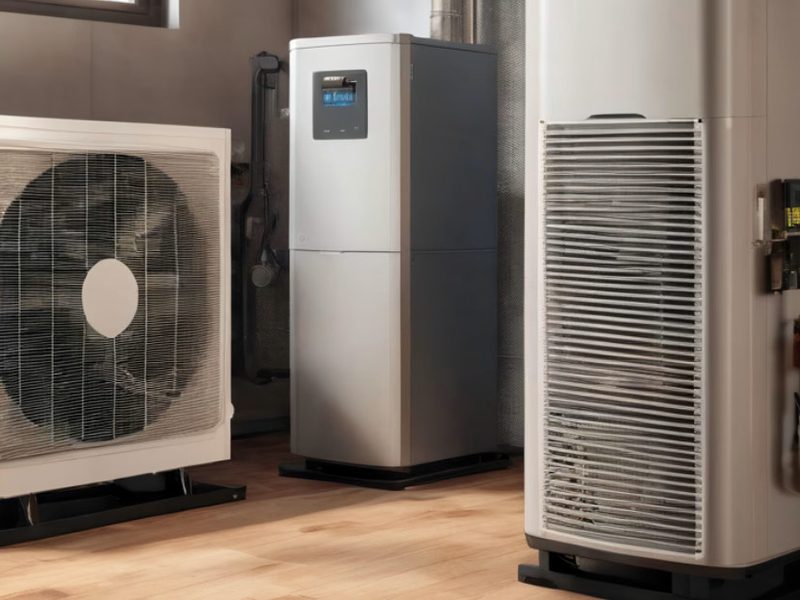 Hybrid furnace and heat pump system