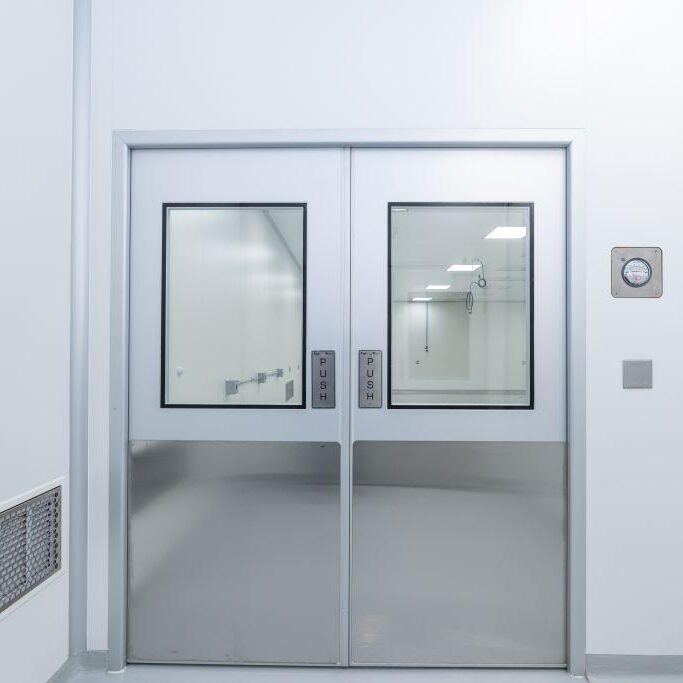 cleanroom doors airlock cleanroom doors airlock